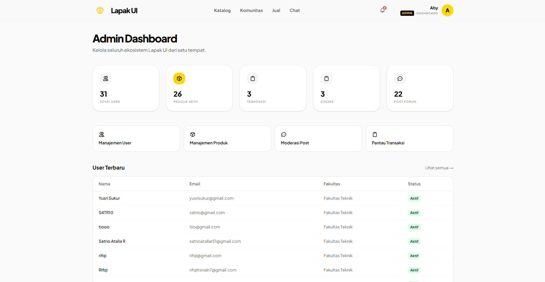 Lapak UI 6